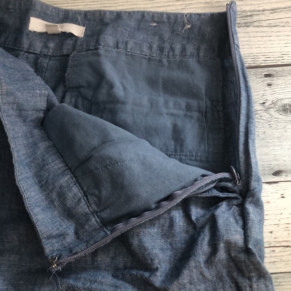 Loft The Riviera Linen Blend Short 4 - Picture 8 of 9